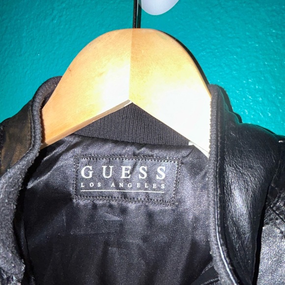 Guess size large (14) biker jacket - Picture 4 of 6